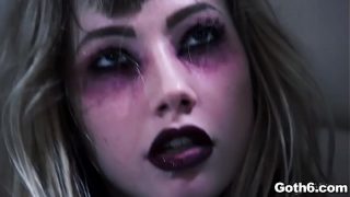 Hell yeah! Goth teen nympho Ivy Wolfe goes CRAZY